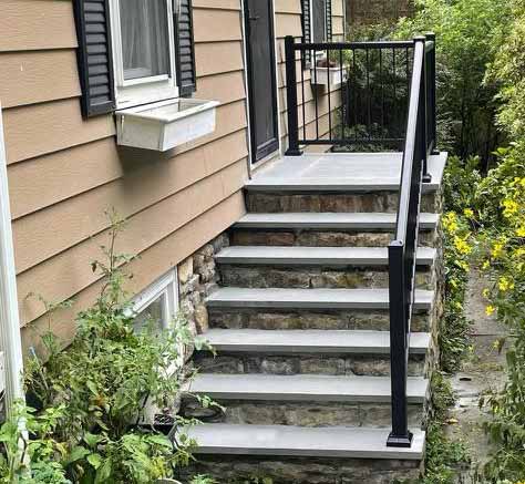 masonry stairs